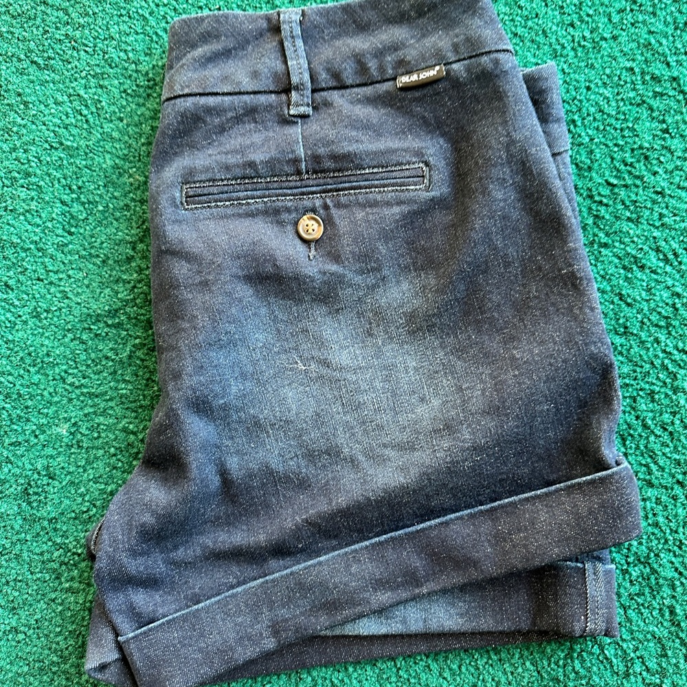 Cuffed Denim Short - Picture 3 of 4